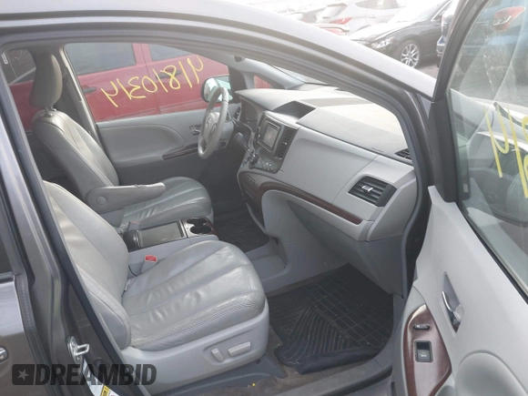 2014 Toyota Sienna Ltd with VIN 5TDDK3DC4ES087696, listed as a IAAI auction lot 41810314 with 191,852 mi miles. Bid and sale history available at carsss.com. Image 5.