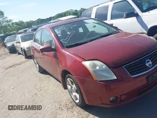 2008 Nissan Sentra S with VIN 3N1AB61E68L702255, listed as a IAAI auction lot 42046160 with 150,474 mi miles and . Bid and sale history available at DreamBid. Image 1.