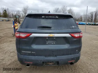 2018 Chevrolet Traverse LT Cloth with VIN 1GNEVGKW1JJ111452, listed as a Copart auction lot 53346845 with 114,622 mi miles and Clean Title. Bid and sale history available at carsss.com. Image 6.