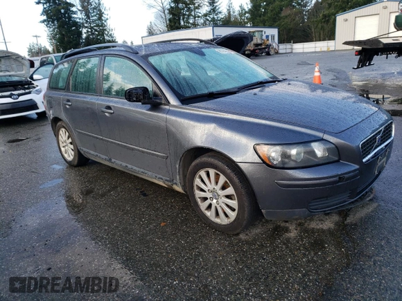 2007 Volvo V50 2.4L with VIN YV1MW382972311233, listed as a Copart auction lot 85242804 with 148,226 mi miles and Salvage Title. Bid and sale history available at carsss.com. Image 4.
