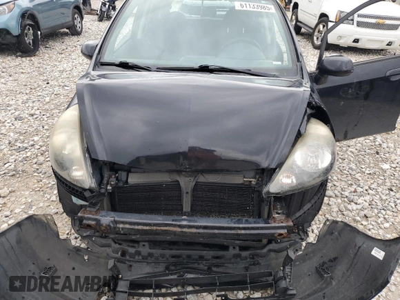 2008 Honda Fit with VIN JHMGD384X8S068090, listed as a Copart auction lot 61133985 with 177,729 mi miles and Clean title. Bid and sale history available at DreamBid. Image 11.