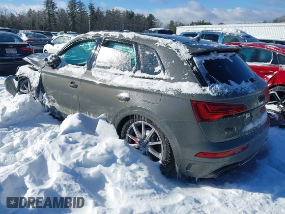 2024 Audi Q5 S line Premium Plus z VIN WA1E2AFY5R2138471, wystawiony jako IAAI lot #41570372 z przebiegiem Nie podano mil oraz . Historia ofert i sprzedaży dostępna na DreamBid. Obrazek 3.