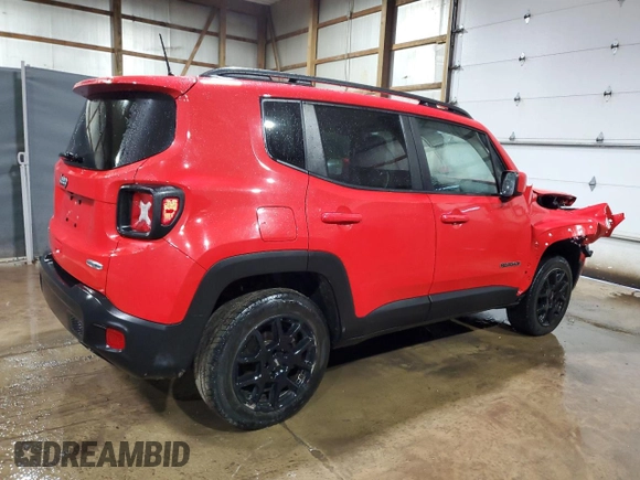 2021 Jeep Renegade Latitude with VIN ZACNJDBB5MPM20018, listed as a Copart auction lot 55626465 with 80,205 mi miles and Clean Title. Bid and sale history available at DreamBid. Image 3.