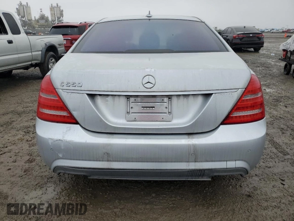 2013 Mercedes-Benz S S 550 with VIN WDDNG7DBXDA510464, listed as a Copart auction lot 44603075 with 97,629 mi miles and Salvage Title. Bid and sale history available at carsss.com. Image 6.