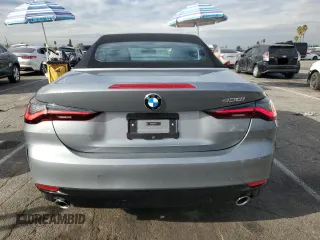 2025 BMW 4 Series 430i xDrive with VIN WBA53DB00SCS31111, listed as a Copart auction lot 84764484 with 4,724 mi miles and Clean Title. Bid and sale history available at DreamBid. Image 6.