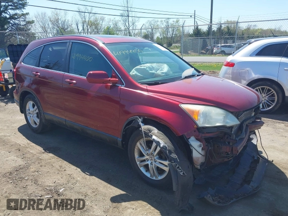 2010 Honda CR-V EX-L with VIN 5J6RE4H70AL088396, listed as a IAAI auction lot 41994400 with 111,770 mi miles and . Bid and sale history available at DreamBid. Image 1.