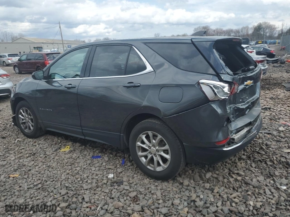 2020 Chevrolet Equinox LT with VIN 3GNAXKEV6LS500569, listed as a Copart auction lot 51200165 with 92,931 mi miles and Salvage Title. Bid and sale history available at carsss.com. Image 2.