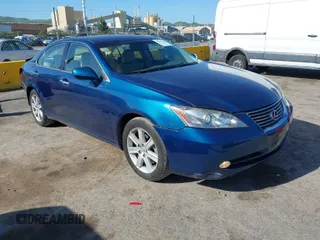 2008 Lexus ES 350 with VIN JTHBJ46G082240844, listed as a IAAI auction lot 41947310 with 191,092 mi miles. Bid and sale history available at carsss.com. Image 1.