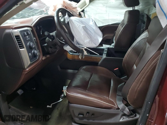 2015 Chevrolet Silverado 1500 High Country with VIN 3GCUKTEC3FG347231, listed as a Copart auction lot 46298605 with Not Provided miles and Salvage Title. Bid and sale history available at DreamBid. Image 7.