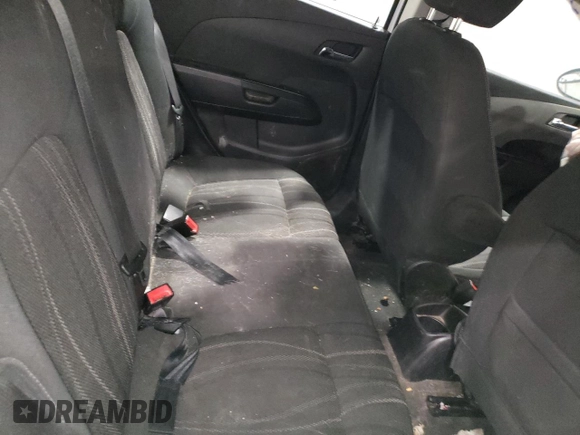 2016 Chevrolet Sonic LT with VIN 1G1JC6SHXG4107781, listed as a Copart auction lot 87621095 with 0 mi miles and Non Repairable. Bid and sale history available at carsss.com. Image 10.