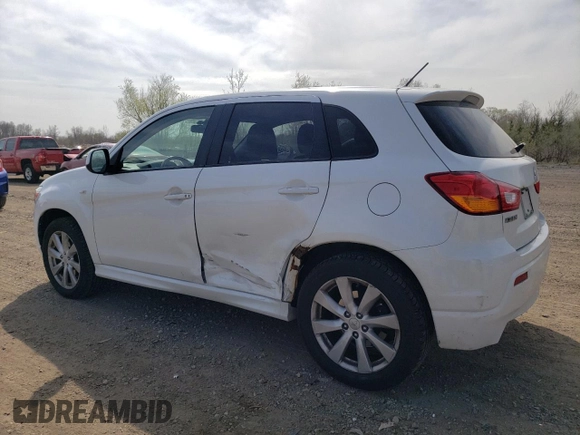 2012 Mitsubishi Outlander Sport SE with VIN JA4AR4AU3CZ006601, listed as a Copart auction lot 52905145 with 84,824 mi miles and Salvage Title. Bid and sale history available at carsss.com. Image 2.