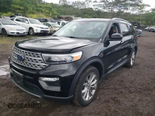 2023 Ford Explorer Limited z VIN 1FMSK7FH1PGA58107, wystawiony jako Copart lot #60168145 z przebiegiem 43 349 mil mil oraz Czysty tytuł • Clean title. Historia ofert i sprzedaży dostępna na DreamBid. Obrazek 1.