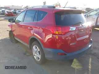 2013 Toyota RAV4 LE with VIN 2T3ZFREV1DW025585, listed as a IAAI auction lot 41631972 with 256,405 mi miles. Bid and sale history available at carsss.com. Image 3.