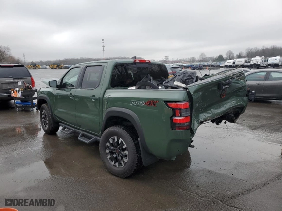2024 Nissan Frontier PRO-4X with VIN 1N6ED1EK4RN627856, listed as a Copart auction lot 85298924 with 7,308 mi miles and Salvage Title. Bid and sale history available at carsss.com. Image 2.