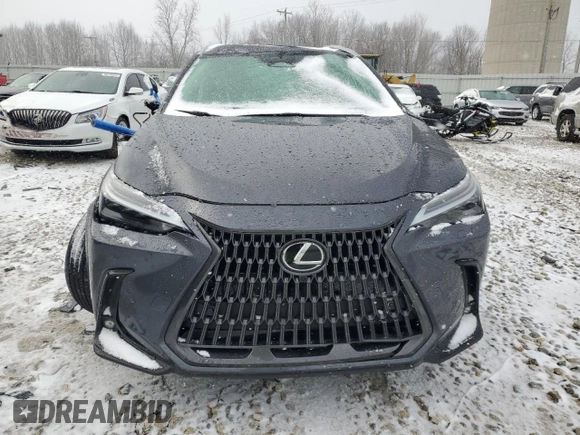2024 Lexus NX 350 Luxury with VIN 2T2HGCEZ9RC032032, listed as a Copart auction lot 49675905 with 35,441 mi miles and Salvage title. Bid and sale history available at DreamBid. Image 5.