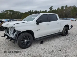2022 Chevrolet Silverado 1500 RST with VIN 2GCPADED1N1505622, listed as a Copart auction lot 41805015 with 27,575 mi miles and Salvage Title. Bid and sale history available at DreamBid. Image 1.