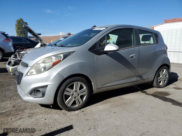 2013 Chevrolet Spark LS with VIN KL8CA6S92DC570300, listed as a Copart auction lot 81186634 with 50,738 mi miles and Salvage Title. Bid and sale history available at carsss.com. Image 1.