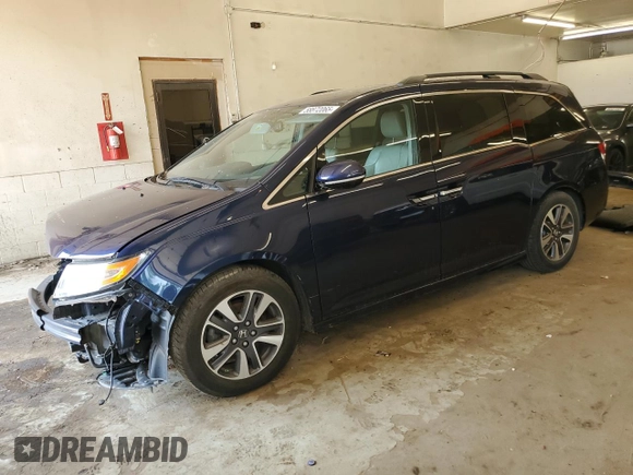 2016 Honda Odyssey Touring Elite с VIN 5FNRL5H90GB056143, выставлен на аукционе Copart как лот 58872065 с пробегом 110 501 миль миль и Списание • Salvage title. История ставок и продаж доступна на DreamBid. Изображение 1.