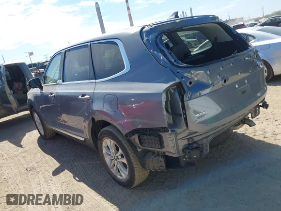 2022 Kia Telluride LX with VIN 5XYP2DHC7NG227251, listed as a IAAI auction lot 40356757 with 57,792 mi miles and . Bid and sale history available at DreamBid. Image 3.