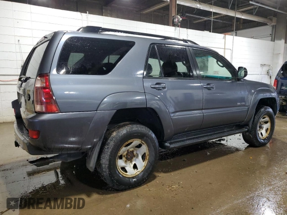 2003 Toyota 4Runner SR5 with VIN JTEBU14R930019562, listed as a Copart auction lot 54148655 with 287,176 mi miles and Clean Title. Bid and sale history available at DreamBid. Image 3.