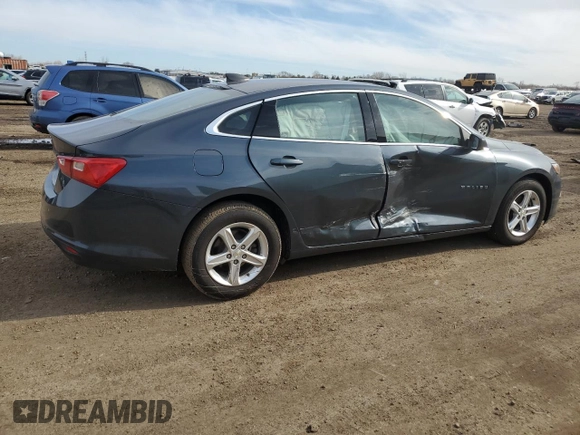 2020 Chevrolet Malibu LS with VIN 1G1ZB5ST0LF139108, listed as a Copart auction lot 50275505 with 76,193 mi miles and Salvage Title. Bid and sale history available at DreamBid. Image 3.