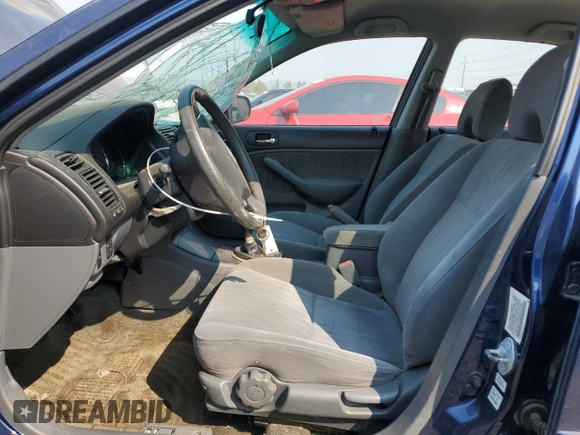 2004 Honda Civic LX with VIN 2HGES15554H516769, listed as a Copart auction lot 68873934 with 127,908 mi miles and Salvage Title. Bid and sale history available at carsss.com. Image 7.