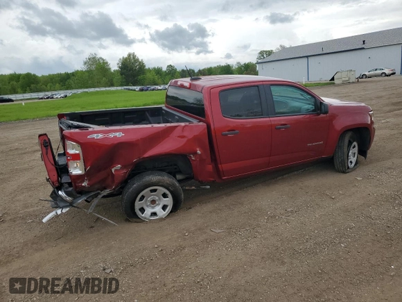 2021 Chevrolet Colorado 4WD Work Truck с VIN 1GCGTBEN1M1283515, выставлен на аукционе Copart как лот 56723975 с пробегом 16 098 миль миль и Списание • Salvage title. История ставок и продаж доступна на DreamBid. Изображение 3.