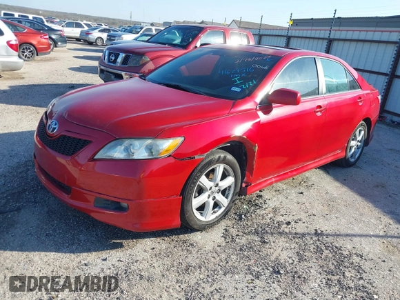 2008 Toyota Camry LE with VIN 4T1BK46K98U070065, listed as a IAAI auction lot 41627516 with 203,276 mi miles. Bid and sale history available at carsss.com. Image 2.