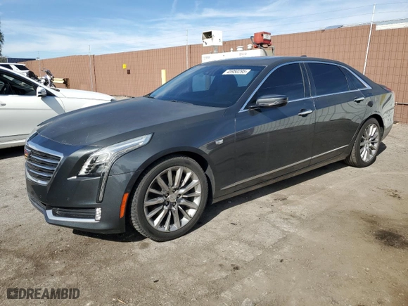 2017 Cadillac CT6 Luxury AWD with VIN 1G6KD5RS3HU157463, listed as a Copart auction lot 45950295 with NaN miles and Clean Title. Bid and sale history available at carsss.com. Image 1.