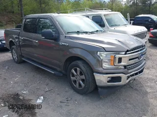 2018 Ford F-150 XL with VIN 1FTEW1CPXJFA68386, listed as a IAAI auction lot 41811056 with 122,433 mi miles. Bid and sale history available at carsss.com. Image 1.