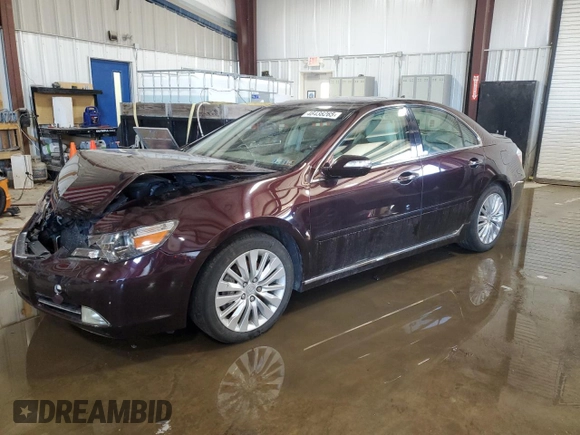 2011 Acura RL Technology with VIN JH4KB2F69BC000508, listed as a Copart auction lot 48438265 with 128,599 mi miles and Clean Title. Bid and sale history available at DreamBid. Image 1.
