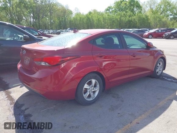 2015 Hyundai Elantra SE с VIN 5NPDH4AE8FH564373, выставлен на аукционе IAAI как лот 42092128 с пробегом 132 373 миль миль и . История ставок и продаж доступна на DreamBid. Изображение 4.
