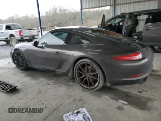 2013 Porsche 911 Carrera S with VIN WP0AB2A93DS120408, listed as a Copart auction lot 45740335 with 65,608 mi miles and Salvage Title. Bid and sale history available at carsss.com. Image 2.