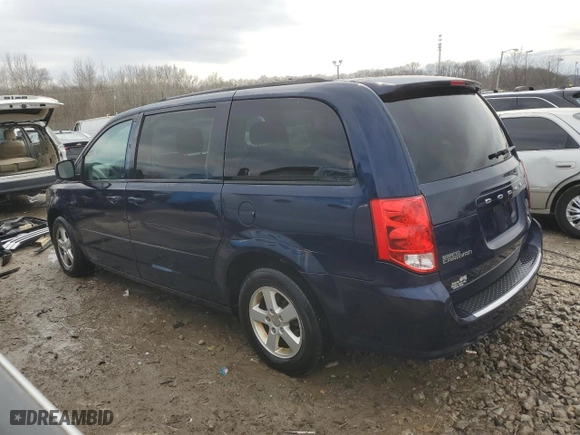 2013 Dodge Grand Caravan SXT with VIN 2C4RDGCG6DR651304, listed as a Copart auction lot 46397855 with 154,183 mi miles and Non Repairable. Bid and sale history available at carsss.com. Image 2.