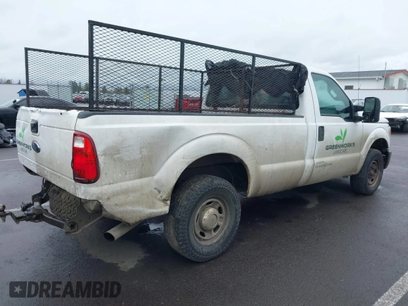 2016 Ford F-250 XL with VIN 1FTBF2A65GEA49942, listed as a IAAI auction lot 41903493 with 177,894 mi miles and . Bid and sale history available at DreamBid. Image 4.