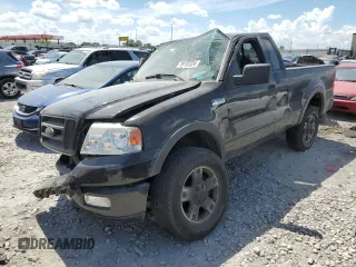 2004 Ford F-150 XL with VIN 1FTRF14544NB61476, listed as a Copart auction lot 59102324 with 142,110 mi miles and Salvage Title. Bid and sale history available at DreamBid. Image 1.