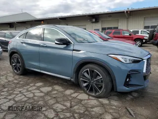 2022 Infiniti QX55 Sensory with VIN 3PCAJ5L33NF100915, listed as a Copart auction lot 75861324 with Not provided miles and Salvage title. Bid and sale history available at DreamBid. Image 4.