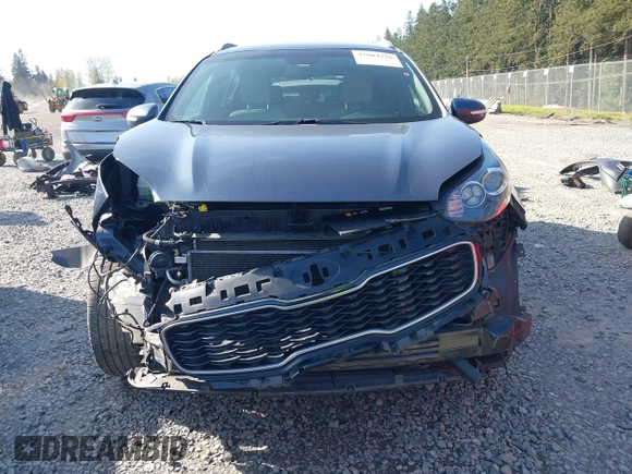 2019 Kia Sportage EX with VIN KNDPNCAC7K7615908, listed as a IAAI auction lot 42004220 with 86,654 mi miles. Bid and sale history available at carsss.com. Image 13.