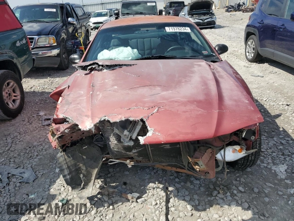 1996 Ford Mustang with VIN 1FALP4047TF117276, listed as a Copart auction lot 71978234 with 162,117 mi miles and Salvage Title. Bid and sale history available at carsss.com. Image 5.