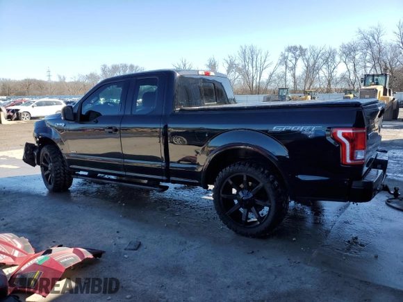 2016 Ford F-150 XLT with VIN 1FTFX1EG2GKF42362, listed as a Copart auction lot 47530645 with 147,093 mi miles and Non Repairable. Bid and sale history available at carsss.com. Image 2.