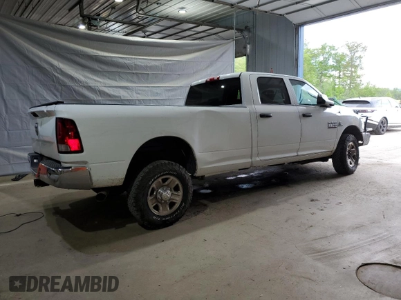 2018 Ram 2500 Tradesman with VIN 3C6UR5HL7JG172923, listed as a Copart auction lot 58698765 with 148,531 mi miles and Salvage title. Bid and sale history available at DreamBid. Image 3.