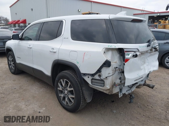 2021 GMC Acadia SLE z VIN 1GKKNKLA3MZ218806, wystawiony jako IAAI lot #41685932 z przebiegiem 82 021 mil mil oraz . Historia ofert i sprzedaży dostępna na DreamBid. Obrazek 3.