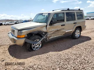2006 Jeep Commander z VIN 1J8HH48K46C203109, wystawiony jako Copart lot #65867435 z przebiegiem 191 804 mil mil oraz Szkoda całkowita • Salvage title. Historia ofert i sprzedaży dostępna na DreamBid. Obrazek 1.