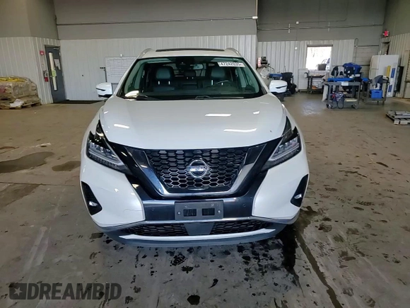 2020 Nissan Murano Platinum with VIN 5N1AZ2DS0LN113886, listed as a Copart auction lot 47242035 with 48,608 mi miles and Salvage title. Bid and sale history available at DreamBid. Image 10.