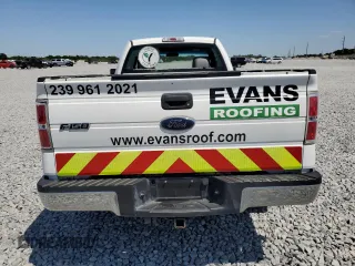 2013 Ford F-150 XL with VIN 1FTMF1CMXDKE46073, listed as a Copart auction lot 52419675 with 99,475 mi miles and Salvage Title. Bid and sale history available at carsss.com. Image 6.