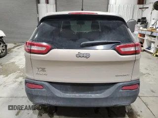 2015 Jeep Cherokee Sport with VIN 1C4PJMAB9FW575271, listed as a Copart auction lot 87958655 with 32,219 mi miles and Salvage Title. Bid and sale history available at carsss.com. Image 6.