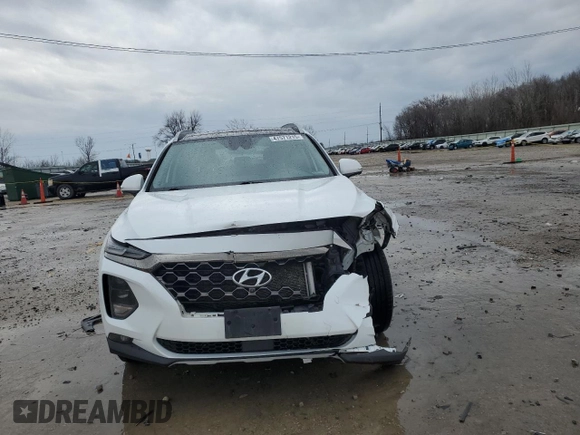 2020 Hyundai Santa Fe Limited with VIN 5NMS5CAD5LH214693, listed as a Copart auction lot 47571215 with 93,643 mi miles and Salvage Title. Bid and sale history available at carsss.com. Image 5.