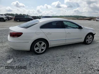 2014 Volkswagen CC R-Line with VIN WVWBP7AN4EE525757, listed as a Copart auction lot 55293795 with 124,890 mi miles and Salvage title. Bid and sale history available at DreamBid. Image 3.