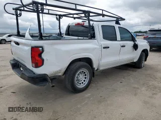 2024 Chevrolet Colorado 2WD Work Truck with VIN 1GCGSBEC2R1107923, listed as a Copart auction lot 58569805 with 32,419 mi miles and Salvage title. Bid and sale history available at DreamBid. Image 3.