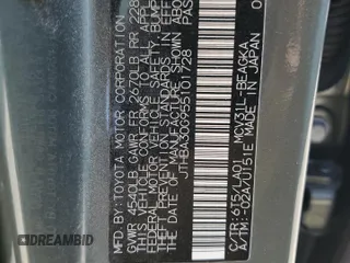 2005 Lexus ES 350 with VIN JTHBA30G955101728, listed as a Copart auction lot 61907345 with 140,427 mi miles and Clean title. Bid and sale history available at DreamBid. Image 12.